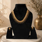 Regal Fringe Gold Necklace Set