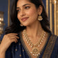 Rajwada Pearl Medallion Necklace Set