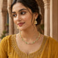 Meher Heart Kundan Necklace Set