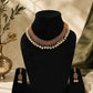 Royal Ruby Pearl Choker Necklace Set