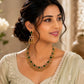 Emerald Royale Antique Gold Necklace Set