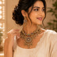 Royal Lotus Antique Temple Necklace Set