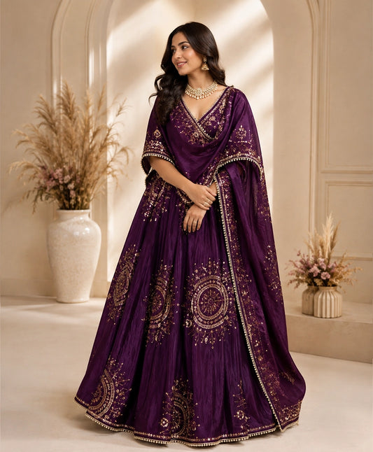 Noor-E-Shahi Designer Lehenga Set