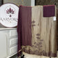Wine Elegance Designer Unstitched Suit Set