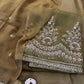 Green Embroidered Ethnic Suit Set